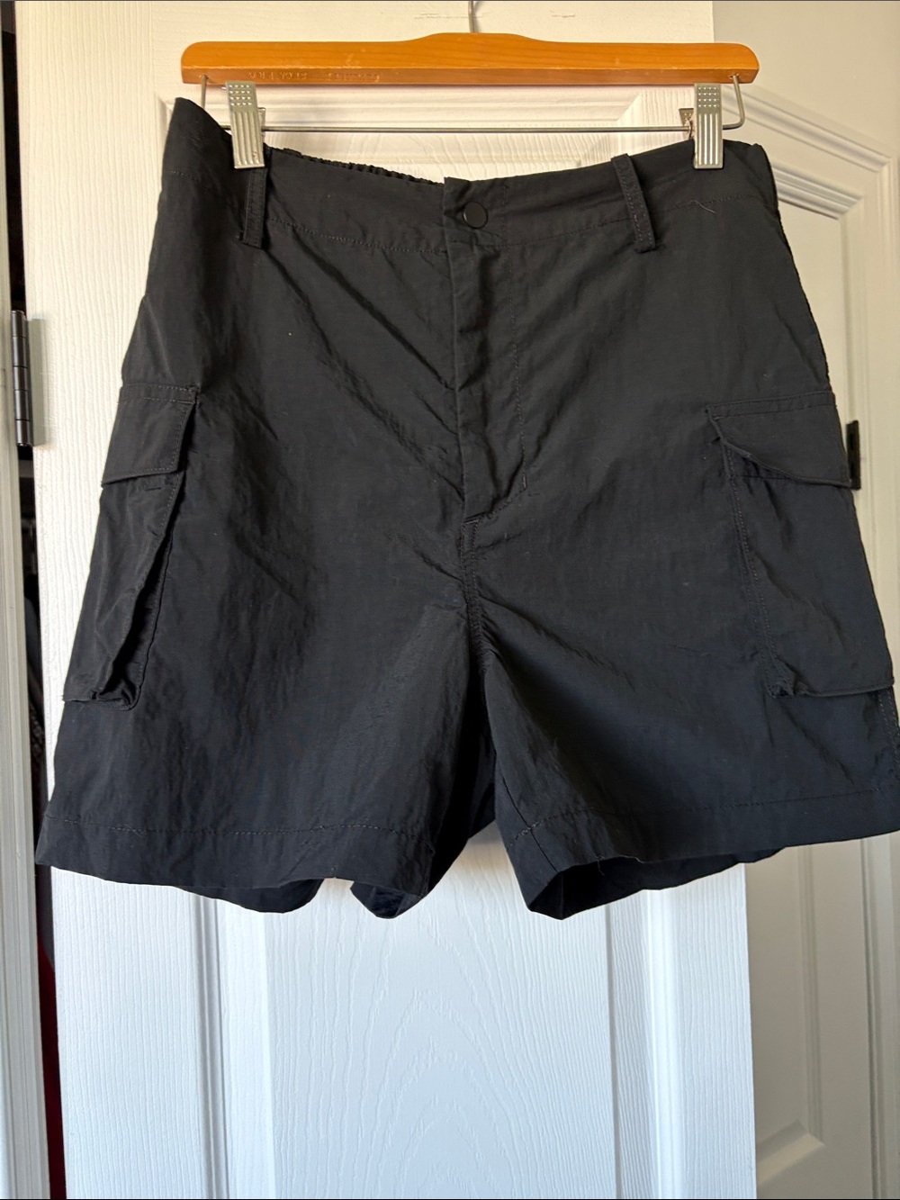 OAK + FORT Black Women's Cargo Shorts